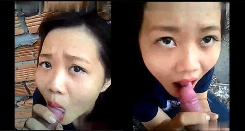 Người tình bú cậu bé ở vườn sau nhà