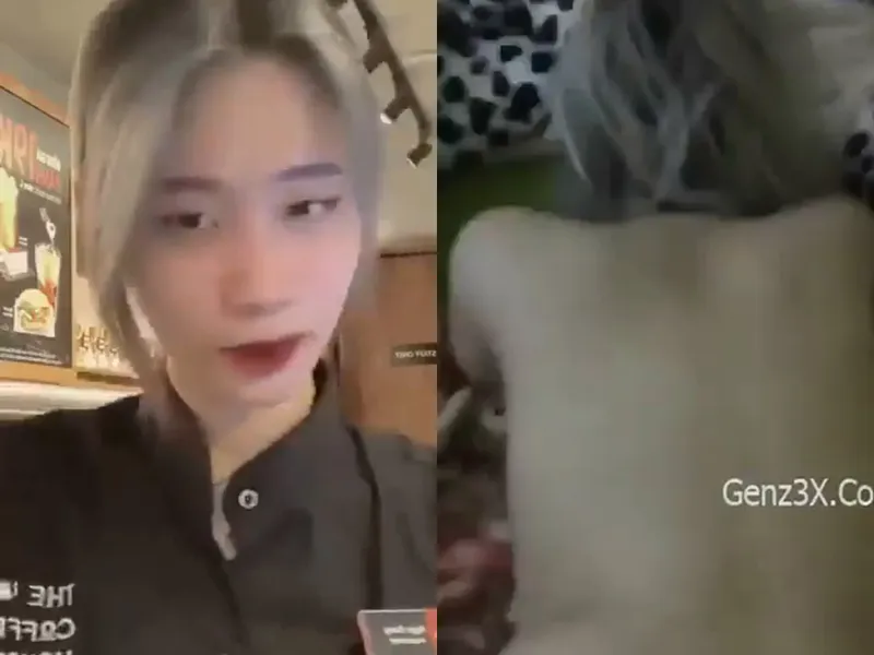 Lộ clip em nv coffee house bị gấu nắc tả tơi p2