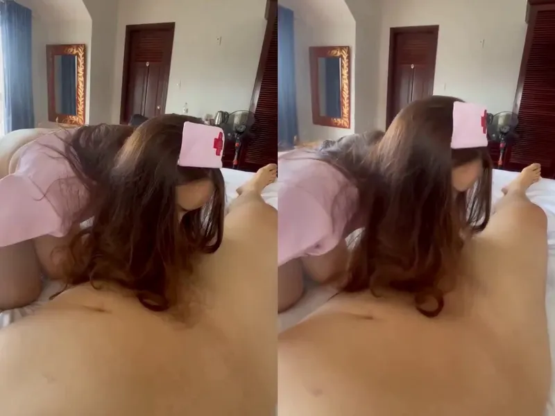 Phang em ngành cosplay nhân viên chăm sóc trong nhà nghỉ || p1